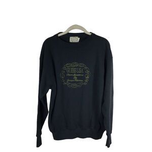 Rare, Vintage 1980’s 1990’s Guess By Georges Marciano Black Pullover Sweater
